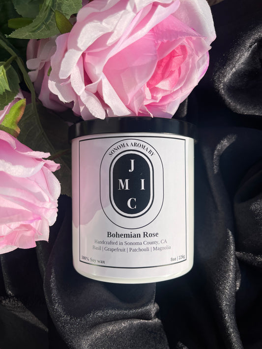 "Bohemian Rose" Luxury Candle